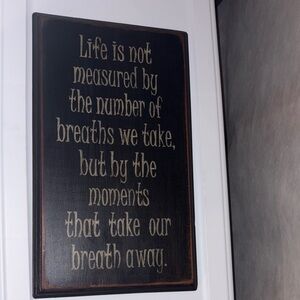 Inspirational Wall Art with Quote